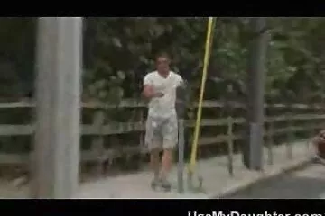 من أول شخص سكسي اجنبي حديث يدق الأحمق.